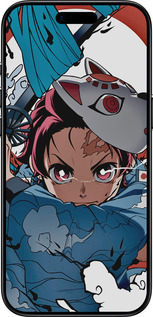 Силиконовый чехол Танджиро Камадо для Apple iPhone 17 AIR - 5574u-4032 изображение 