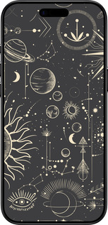 Силиконовый чехол Фаза луны для Apple iPhone 17 AIR - 5605u-4032 изображение 