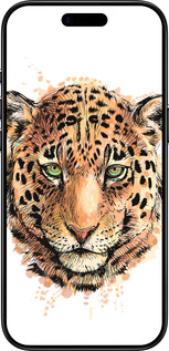 Силиконовый чехол Леопард v2 для Apple iPhone 17 AIR - 5606u-4032 изображение 