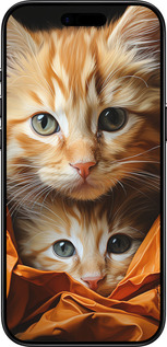 Силиконовый чехол Котики 2 для Apple iPhone 17 AIR - 5664u-4032 изображение 