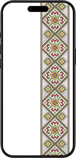 Силиконовый чехол Вышиванка 8 для Apple iPhone 17 AIR - 574u-4032 изображение 