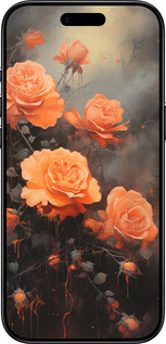 Силиконовый чехол Оранжевые розы для Apple iPhone 17 AIR - 5944u-4032 изображение 