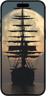 Силиконовый чехол Корабль для Apple iPhone 17 AIR - 5998u-4032 изображение 