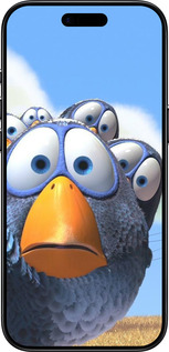 Силиконовый чехол Angry Birds для Apple iPhone 17 AIR - 6008u-4032 изображение 