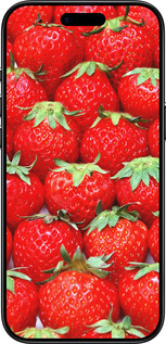 Силиконовый чехол Клубника для Apple iPhone 17 AIR - 6020u-4032 изображение 