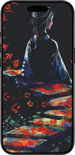 Силиконовый чехол Мечтательная девушка для Apple iPhone 17 AIR - 6042u-4032 изображение 