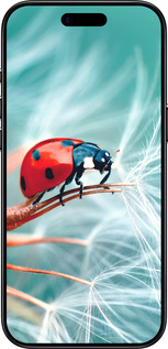 Силиконовый чехол Божья коровка для Apple iPhone 17 AIR - 6049u-4032 изображение 