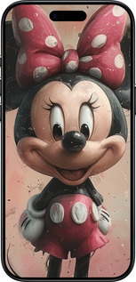 Силиконовый чехол Minnie Mouse для Apple iPhone 17 AIR - 6054u-4032 изображение 