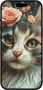 Силиконовый чехол Cats and flowers для Apple iPhone 17 AIR - 6069u-4032 изображение 