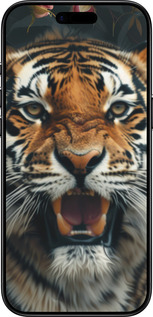 Силиконовый чехол Тигровое величие для Apple iPhone 17 AIR - 6080u-4032 изображение 