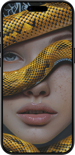 Силиконовый чехол Объятия змеи для Apple iPhone 17 AIR - 6081u-4032 изображение 