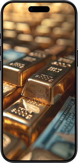 Силиконовый чехол Сияние золота для Apple iPhone 17 AIR - 6104u-4032 изображение 