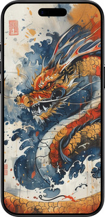 Силиконовый чехол Ярость дракона для Apple iPhone 17 AIR - 6112u-4032 изображение 