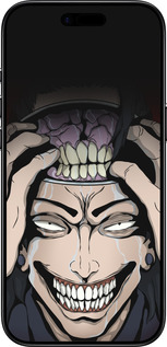 Силиконовый чехол Магическая Битва Kenjaku для Apple iPhone 17 AIR - 6151u-4032 изображение 