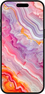 Силиконовый чехол Мрамор 2 для Apple iPhone 17 AIR - 6307u-4032 изображение 