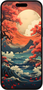 Силиконовый чехол Природа японии для Apple iPhone 17 AIR - 6327u-4032 изображение 