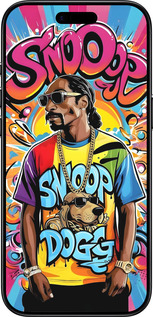 Силиконовый чехол Снуп дог для Apple iPhone 17 AIR - 6348u-4032 изображение 