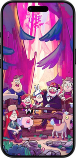 Силиконовый чехол Гравити Фолз для Apple iPhone 17 AIR - 6365u-4032 изображение 