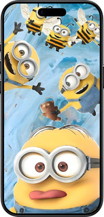 Силиконовый чехол Миньоны для Apple iPhone 17 AIR - 6386u-4032 изображение 