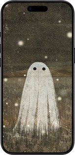 Силиконовый чехол Привидение и светлячки для Apple iPhone 17 AIR - 6406u-4032 изображение 