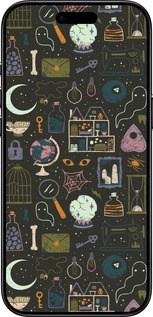 Силиконовый чехол Колдовской принт для Apple iPhone 17 AIR - 6425u-4032 изображение 