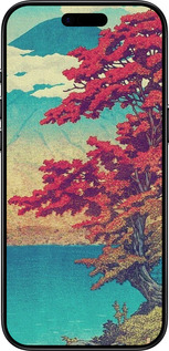 Силиконовый чехол С изображением природы для Apple iPhone 17 AIR - 6469u-4032 изображение 