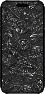 Силиконовый чехол Воронья ярость для Apple iPhone 17 AIR - 6474u-4032 изображение 