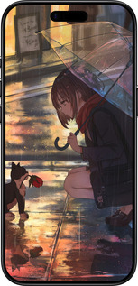 Силиконовый чехол Anime для Apple iPhone 17 AIR - 6609u-4032 изображение 