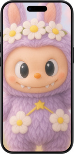 Силиконовый чехол Лабубу 1 для Apple iPhone 17 AIR - 6709u-4032 изображение 