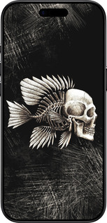 Силиконовый чехол Рыбо-человек для Apple iPhone 17 AIR - 683u-4032 изображение 