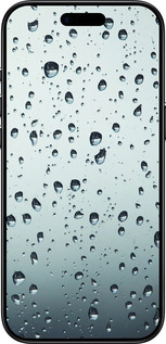 Силиконовый чехол Стекло в каплях для Apple iPhone 17 AIR - 848u-4032 изображение 