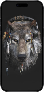 Силиконовый чехол Волк-меломан для Apple iPhone 17 AIR - 875u-4032 изображение 