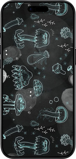 Силиконовый чехол Медузы для Apple iPhone 17 AIR - 906u-4032 изображение 