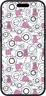 Силиконовый чехол Смешные коты для Apple iPhone 17 AIR - 907u-4032 изображение 