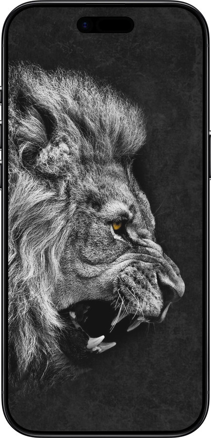 Силиконовый чехол Лев для Apple iPhone 17 AIR - 1080u-4032 изображение 