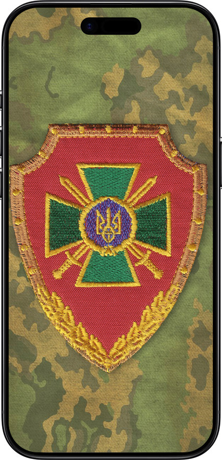 Силиконовый чехол Пограничная служба Украины для Apple iPhone 17 AIR - 1091u-4032 изображение 