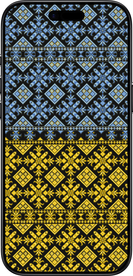 Силиконовый чехол Жовто-блакитна вишиванка для Apple iPhone 17 AIR - 1169u-4032 изображение 
