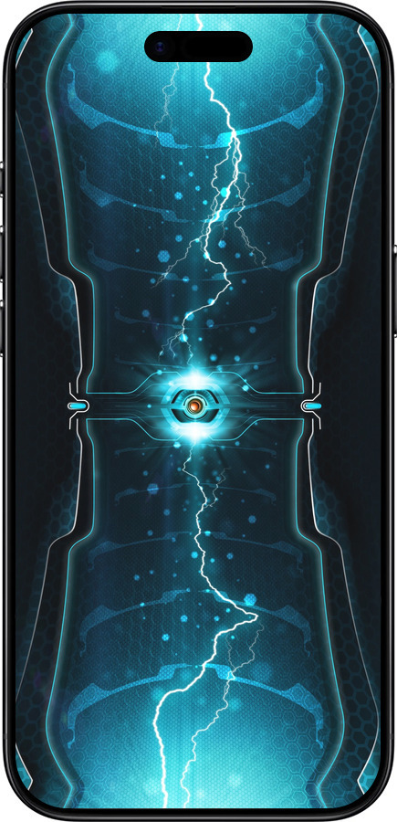 Силиконовый чехол Молнии в цилиндре для Apple iPhone 17 AIR - 120u-4032 изображение 