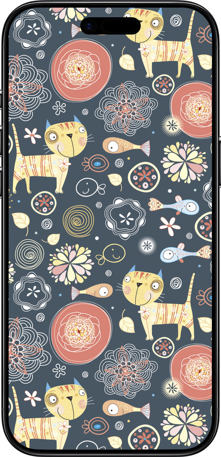 Силиконовый чехол Котята v4 для Apple iPhone 17 AIR - 1224u-4032 изображение 