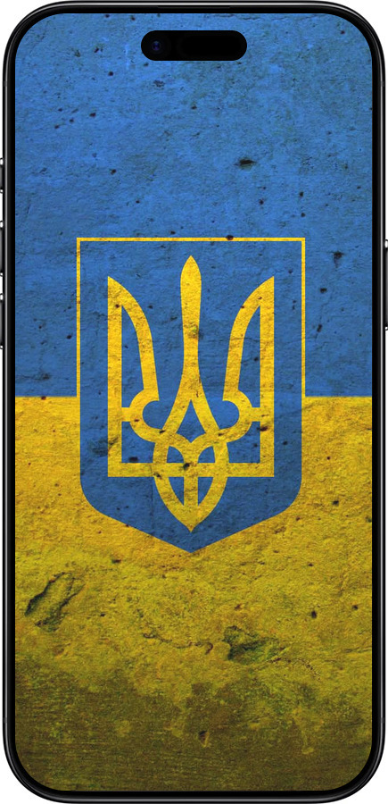 Силиконовый чехол Флаг и герб Украины 2 для Apple iPhone 17 AIR - 378u-4032 изображение 