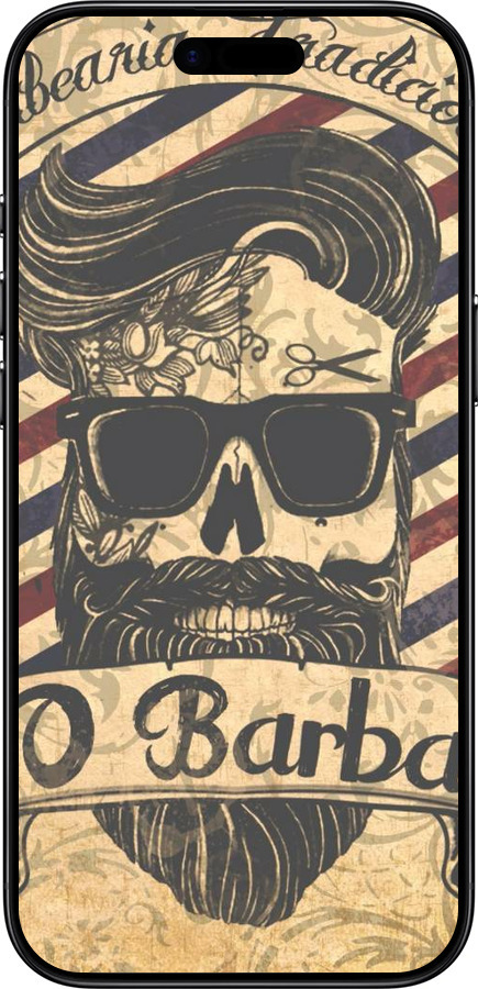 Силиконовый чехол Barber Shop для Apple iPhone 17 AIR - 4097u-4032 изображение 