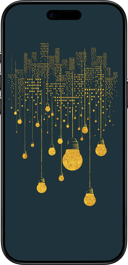 Силиконовый чехол Иллюстрация ночного города для Apple iPhone 17 AIR - 4162u-4032 изображение 