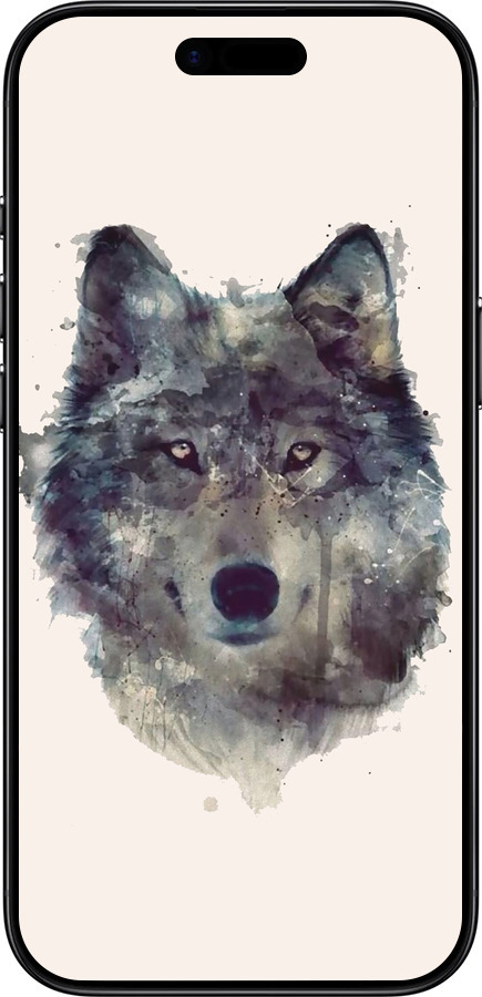 Силиконовый чехол Волк-арт для Apple iPhone 17 AIR - 4163u-4032 изображение 