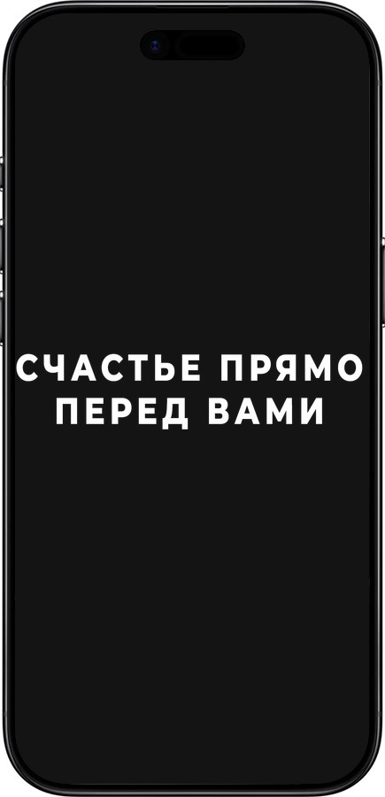 Силиконовый чехол Счастье для Apple iPhone 17 AIR - 4315u-4032 изображение 