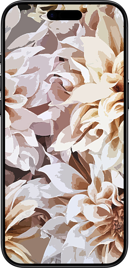 Силиконовый чехол пионы акварелью для Apple iPhone 17 AIR - 4376u-4032 изображение 