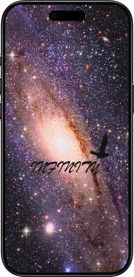 Силиконовый чехол Бесконечность для Apple iPhone 17 AIR - 4390u-4032 изображение 