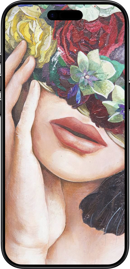 Силиконовый чехол Head Flower для Apple iPhone 17 AIR - 4460u-4032 изображение 