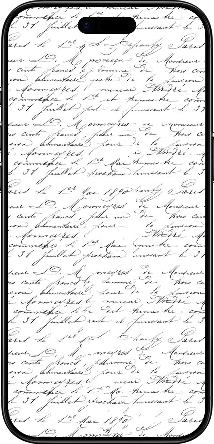 Силиконовый чехол Прописной шрифт для Apple iPhone 17 AIR - 4475u-4032 изображение 