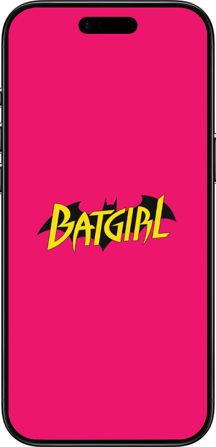 Силиконовый чехол bat girl для Apple iPhone 17 AIR - 4533u-4032 изображение 