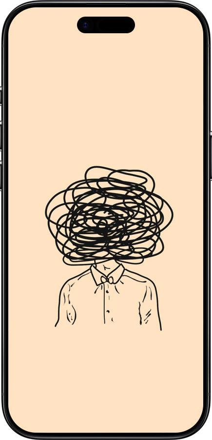 Силіконовий чехол Думки для Apple iPhone 17 AIR - 4568u-4032 изображение 